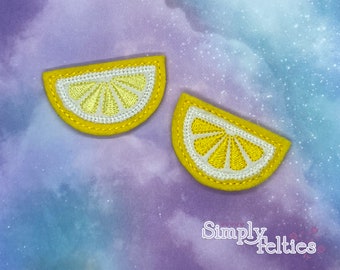 Lemon Slice Felties