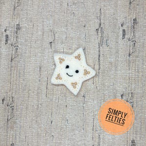Starfish Felties | Summer Felties | Beach Felties (Cream)
