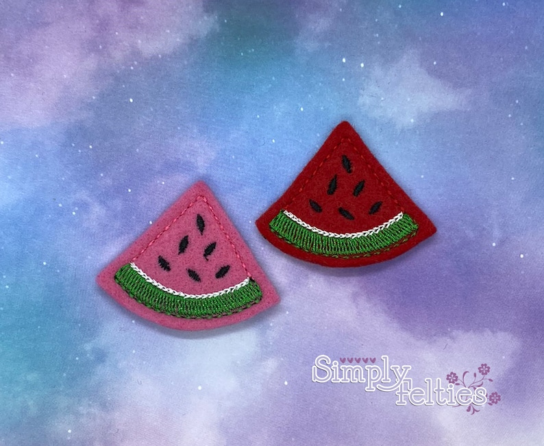 Watermelon Slice Felties image 1