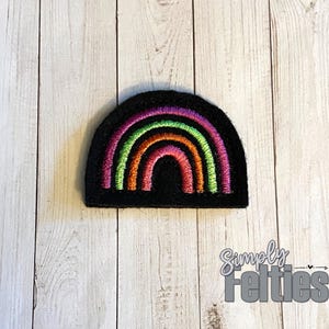 Rainbow Felties Halloween Felties