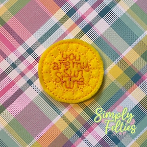 Sunshine Felties--You Are My Sunshine-Orange