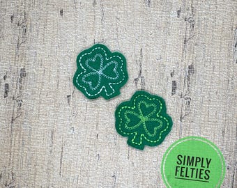 Shamrock Swirl Felties | St. Patrick's Day Felties