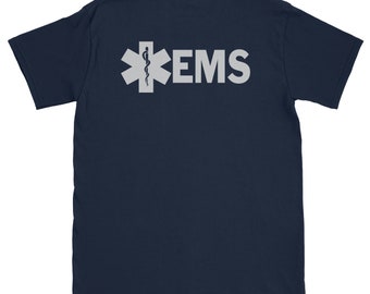 New Reflective Emergency Medical Services T-Shirt EMT/EMS