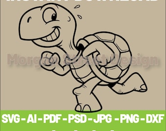 Sea Turtle SVG | PNG | JPG | Cricut & Silhouette Cutting File | Instant Download | Turtle06