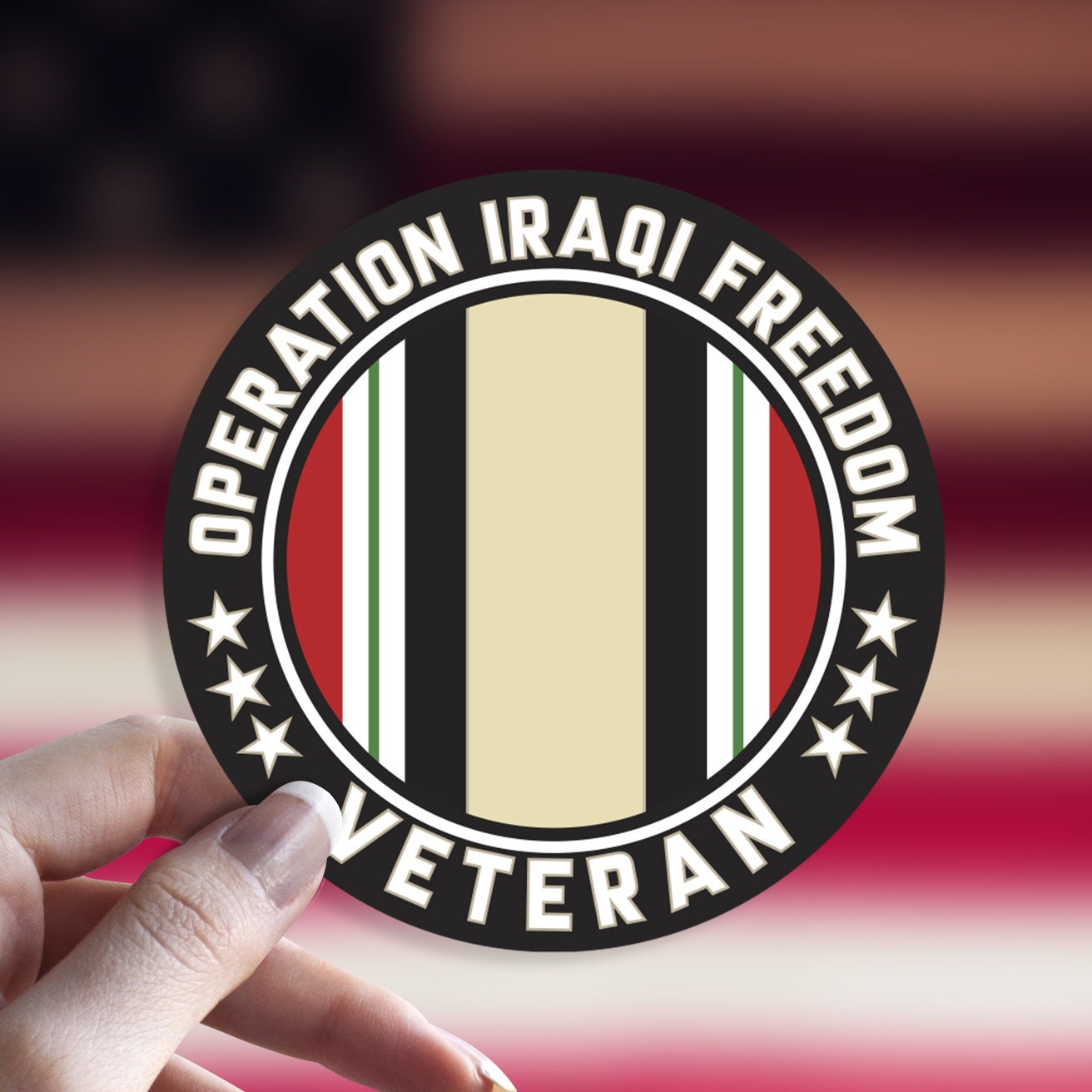 2 IRAQ VETERAN WAR OIF BUMPER STICKER DECAL US ARMY MARINES NAVY AIR FORCE IRAQI 2 IRAQ VETERAN WAR OIF BUMPER STICKER DECAL US ARMY MARINES NAVY AIR FORCE IRAQI