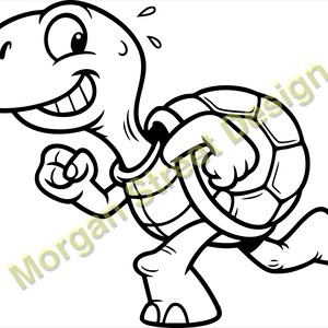 Running Turtle Svg Sea Turtle SVG | PNG | JPG | Cricut & Silhouette Cutting File | Instant ...