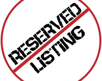 RESERVED LISTING for PAPATOCS Child Decal