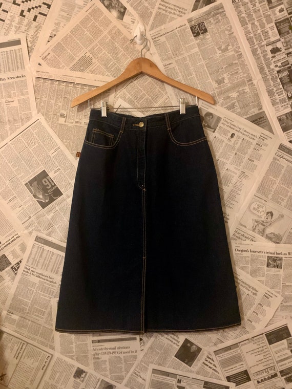 Vintage 80's Jordache Horse Embroidered Jean Denim