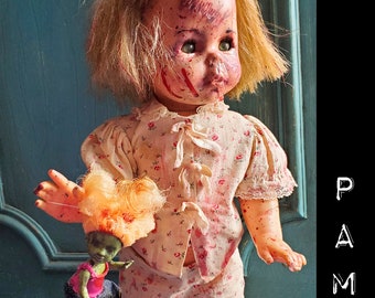 creepy zombie doll