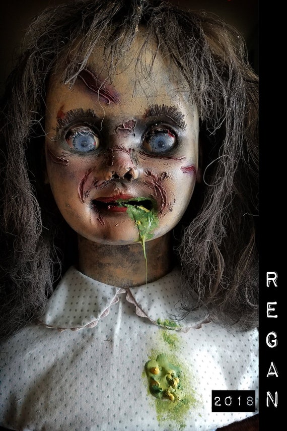 creepy zombie doll