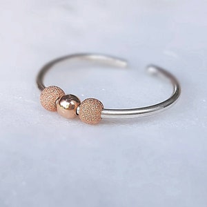 Fidget Ring, Worry Ring, Meditation Ring,  Anxiety Ring,Silver Spinner Ring