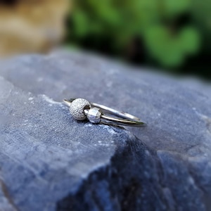 Fidget Ring Worry Ring Anxiety Ring Meditation Ring Spinner Ring Anxiety Jewelry Stress Ring Spinning Ring Silver Spinner Ring Yoga Ring