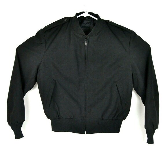 Vintage Sidran Official Army Black Female Officer Windbreaker Class B Jacket - Medium Il_570xn