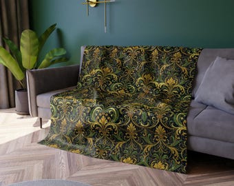 Coperta di velluto / Coperta di ispirazione vintage