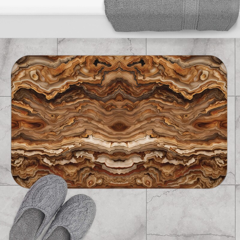 Wood Bath Mat - Etsy