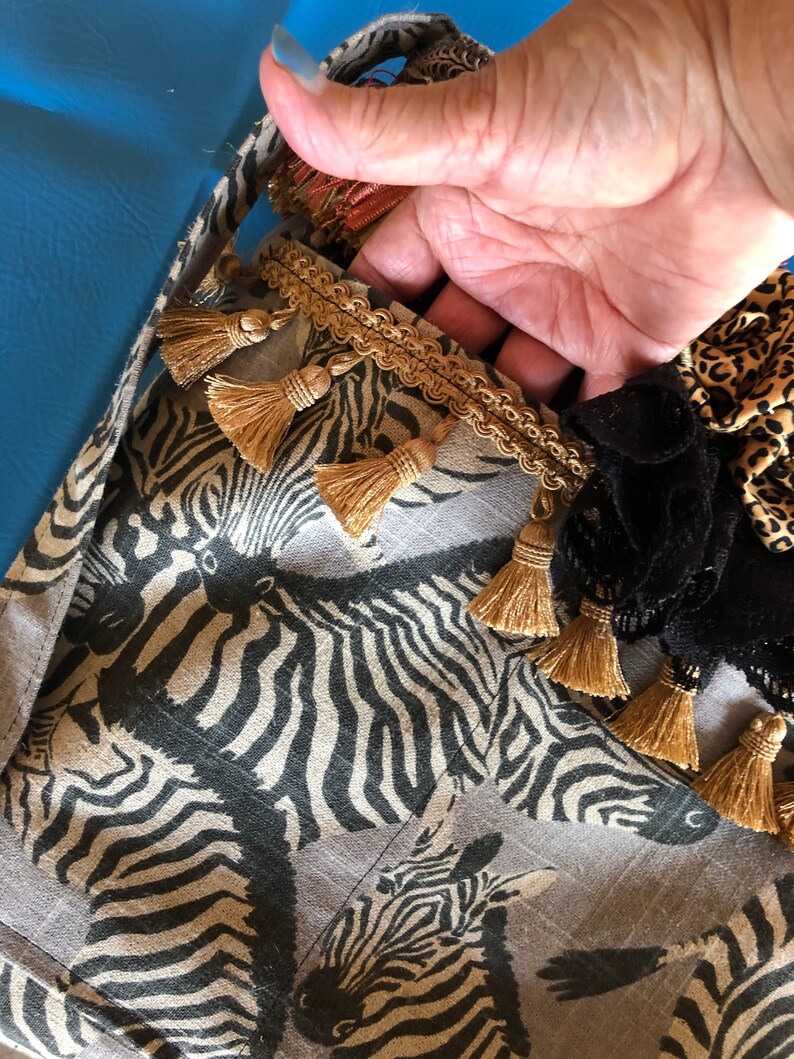 ilustrated zebra purse zebra crossbody bag boho crossbody bag handrolled roses embellished gypsy purse handmade purse large animal print bag