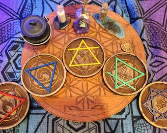 Wooden Laser Cut Altar Tiles