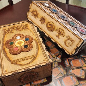 Magic the Gathering card storage box