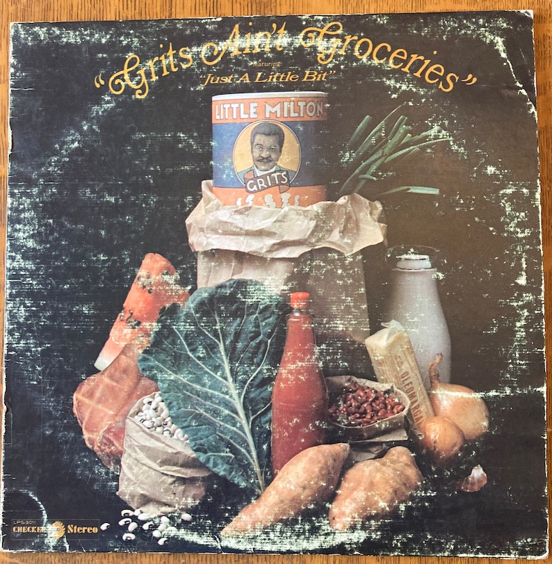 Little Milton grits Aint Groceries 1969. Vintage Vinyl Record Album