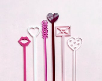 Valentine’s Day Stir Stick Set