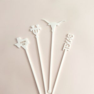 University of Texas Stir Stick Set