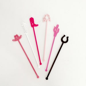 Western Stir Stick Set - Bachelorette Party - Birthday Party