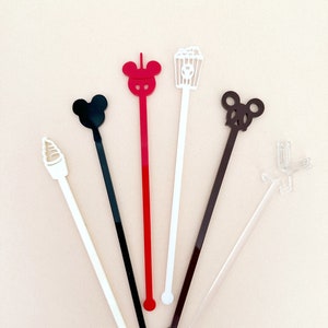 Disney Inspired Snacks Stir Stick Set