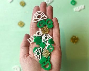 St. Patrick’s Day Acrylic Confetti