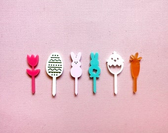 Easter MINI Food Pick Set