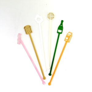 Brunch Stir Stick Set