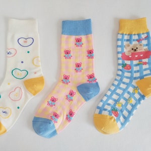 Arcade Bears Crew Socks