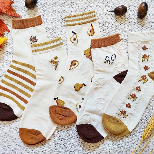 Autumnal Archetypes Crew Socks