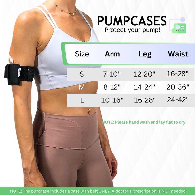 Tandem Diabetes t:slim X2 Insulin Pump Waistband | Insulated Neoprene Sleeve | T1D tslim Accessories image 3