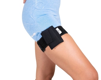 Athletic Insulin Pump Case with Adjustable Leg Belt by Pumpcases™ compatible with Medtronic 630G 670G 780G