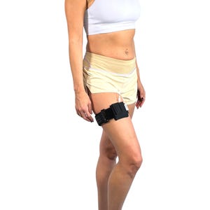 Insulin Pump Case with Adjustable Leg Belt by Pumpcases compatible with Tandem Diabetes Mobi