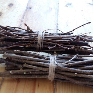 Hazel wood twig bundle hazelnut sacred wood art craft supply magical wand tool wicca druid pagan celtic ritual wood incense smudge primitive image 7