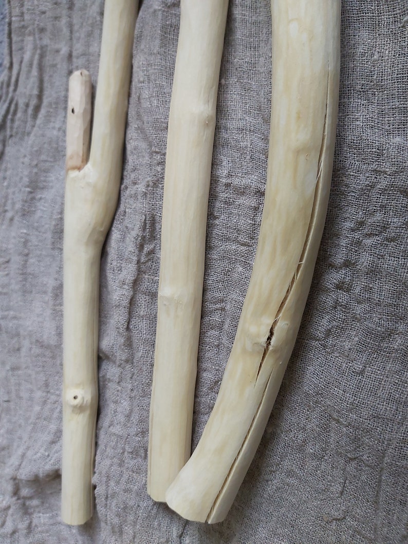 Wood Branch Wall Decor Supplies Wooden Dowel Rods Wall Hanging Etsy