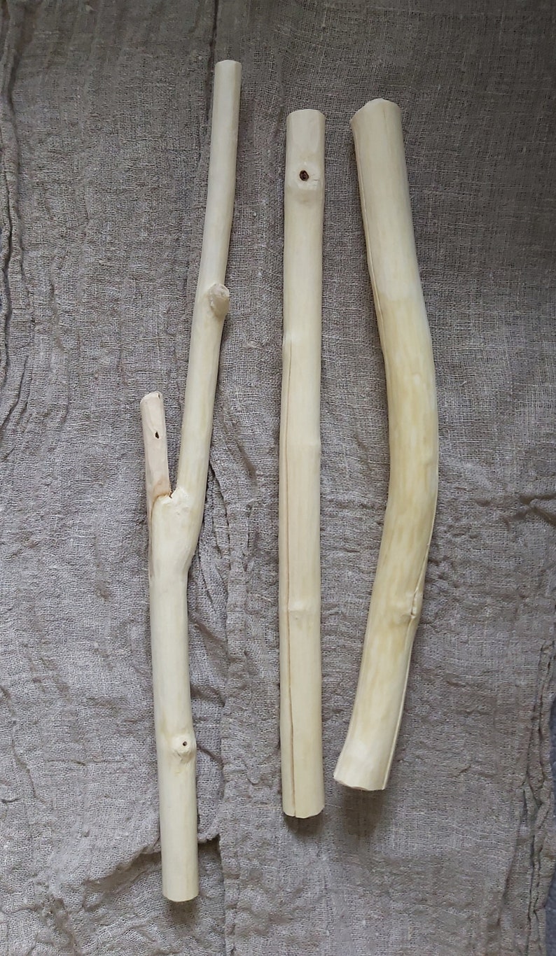 Wood Branch Wall Decor Supplies Wooden Dowel Rods Wall Hanging Etsy