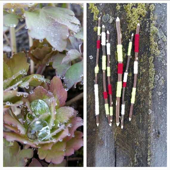 Envuelto Ramas Palos Naturales Arbol Ramitas Centros De Mesa Etsy