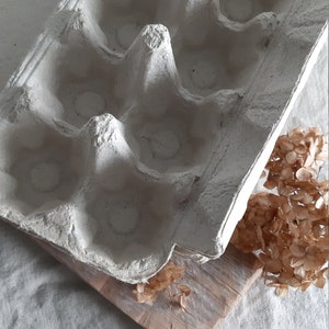 scatole di cartone per uova, vassoi, scatole di polpa di carta riciclata, scatole di uova vuote, confezioni da 10, usate, vuote, artistiche, artigianali, progetti fai da te, forniture, scatole da fattoria.