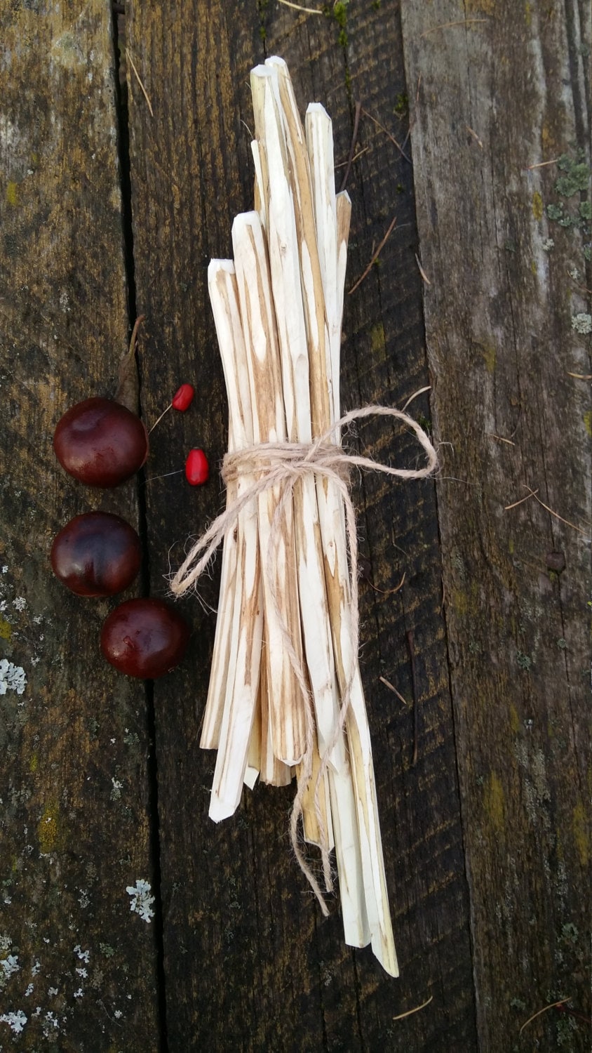 peeled twigs sticks natural wood willow tree branches 