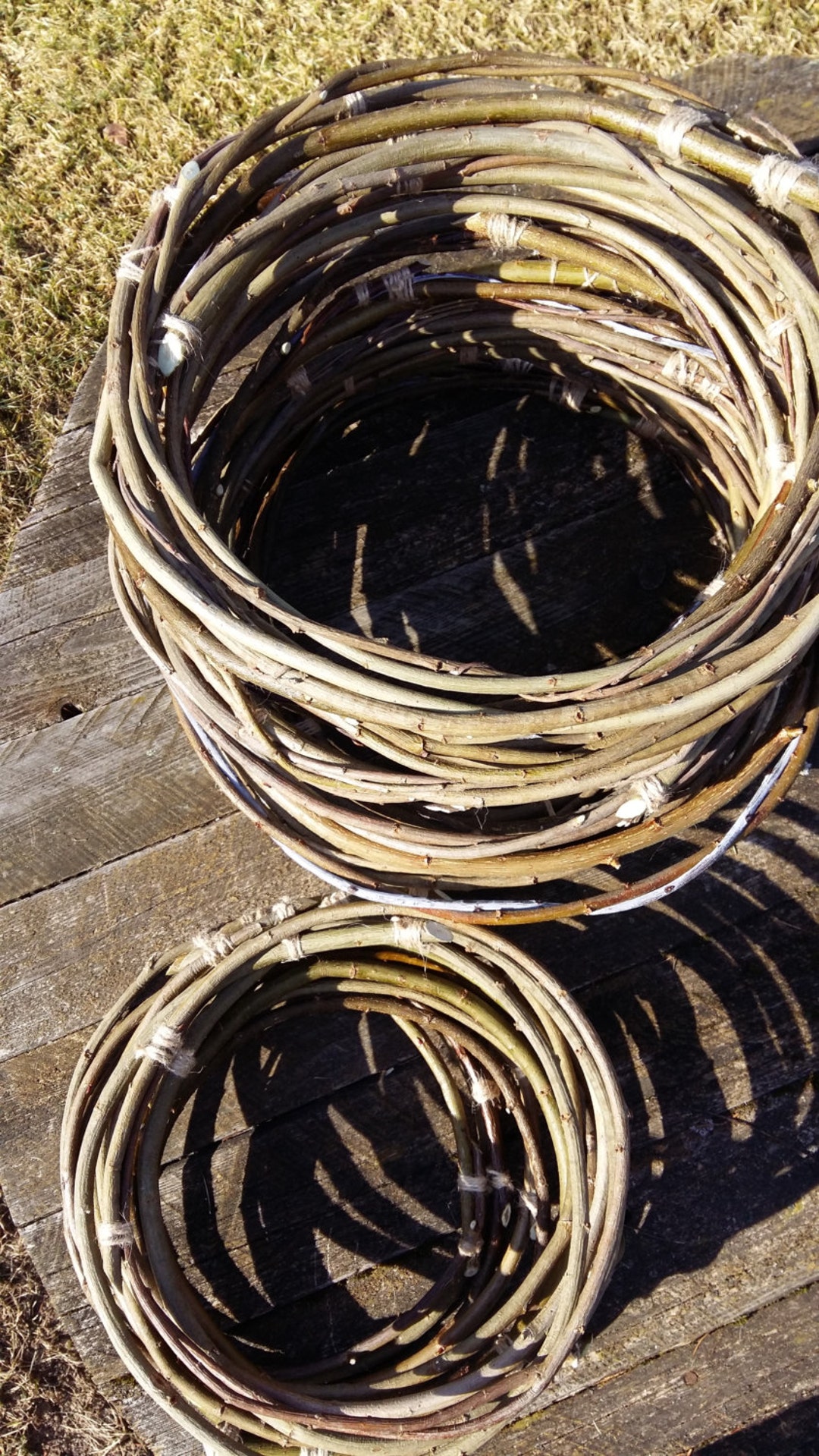 3 Dreamcatcher Hoops Large Size Willow Hoops Dream Catcher DIY Supplies