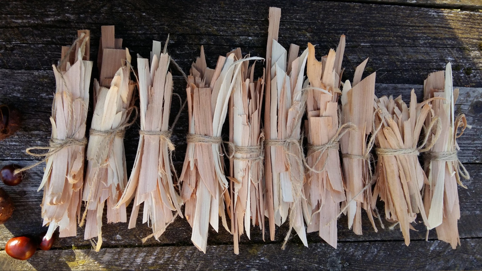 Kindlings Natural Wood Fire Starter Fireplace Decor Etsy