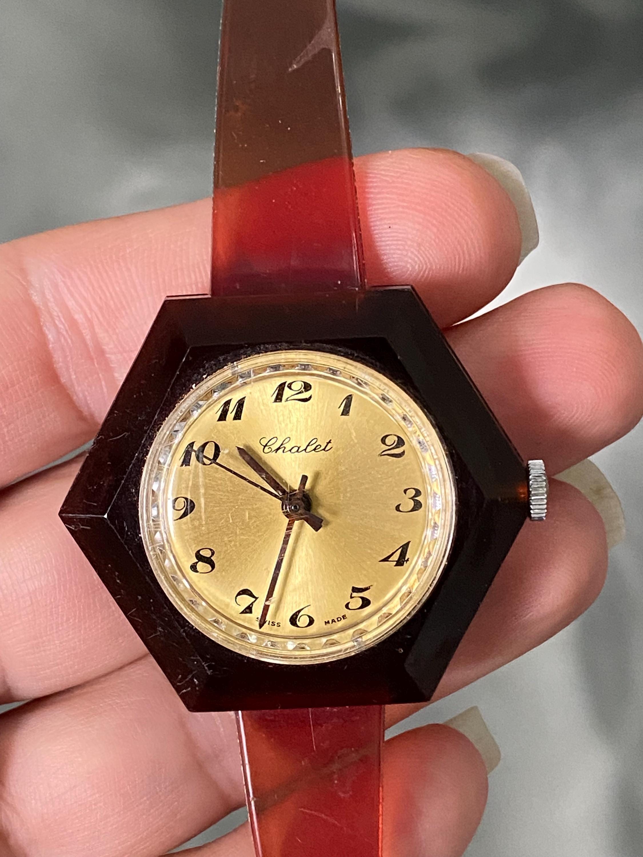 Vintage Chalet Watch - Etsy
