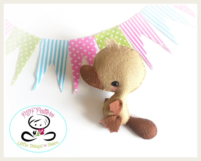 baby platypus stuffed animal pattern baby platypus stuffed animal pattern