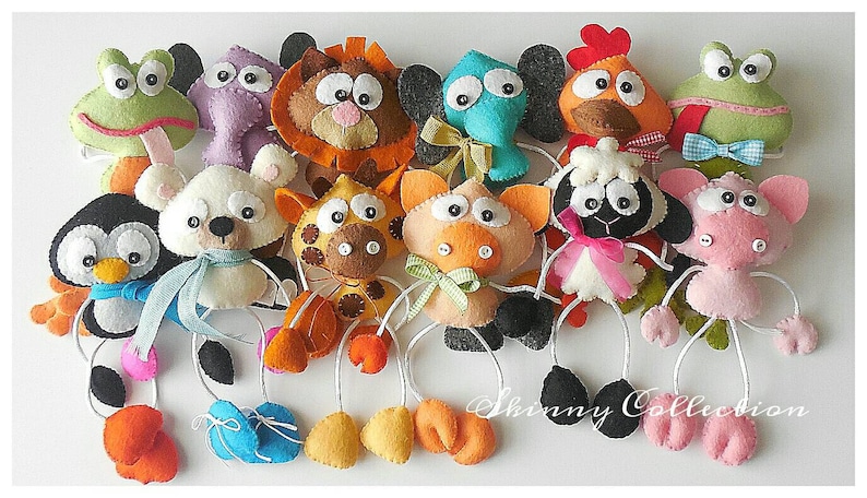 Skinny Sheep-PDF sewing pattern-Cute Sheep toy-DIY-Handmade afbeelding 5