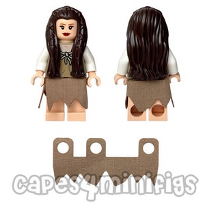 2 CUSTOM capes for your Lego Ewok Village Princess Leia