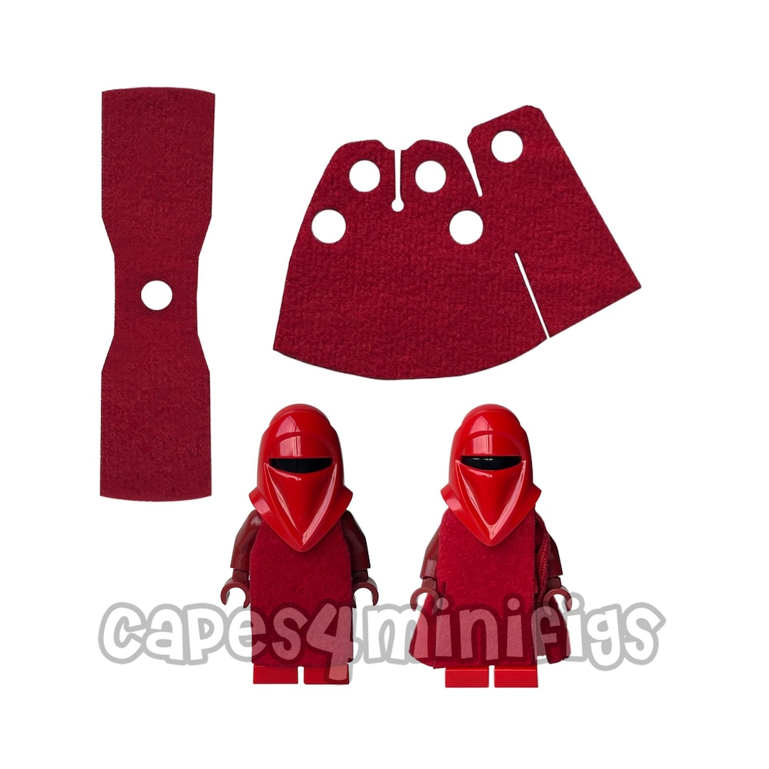 2 CUSTOM Royal Guard Robes for Your LEGO Minifigures. Minifigs NOT ...