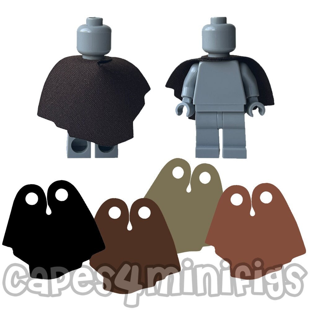 4 Custom Made Fabric Plain UNPRINTED Han Solo Capes for Your LEGO Minifigures. Minifigs NOT Included. Capes Made by Capes4minifigs Etsy Canada