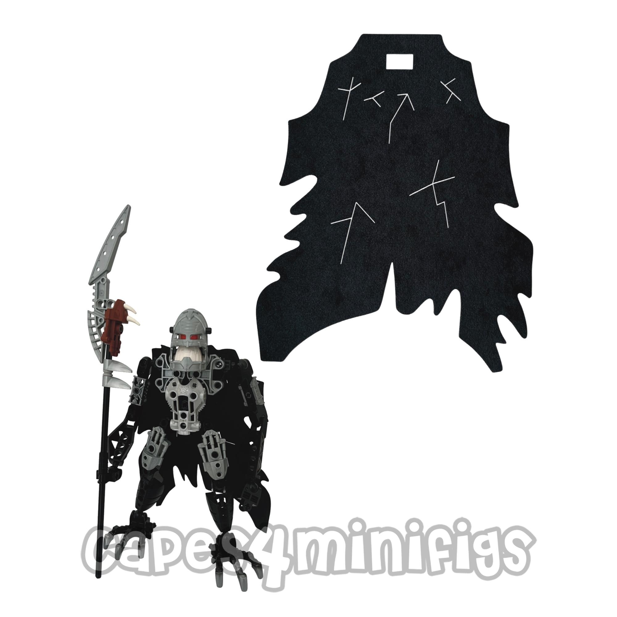 CUSTOM Vezon Suedette Cape, Ideal for Your Lego Bionicle Vezon or